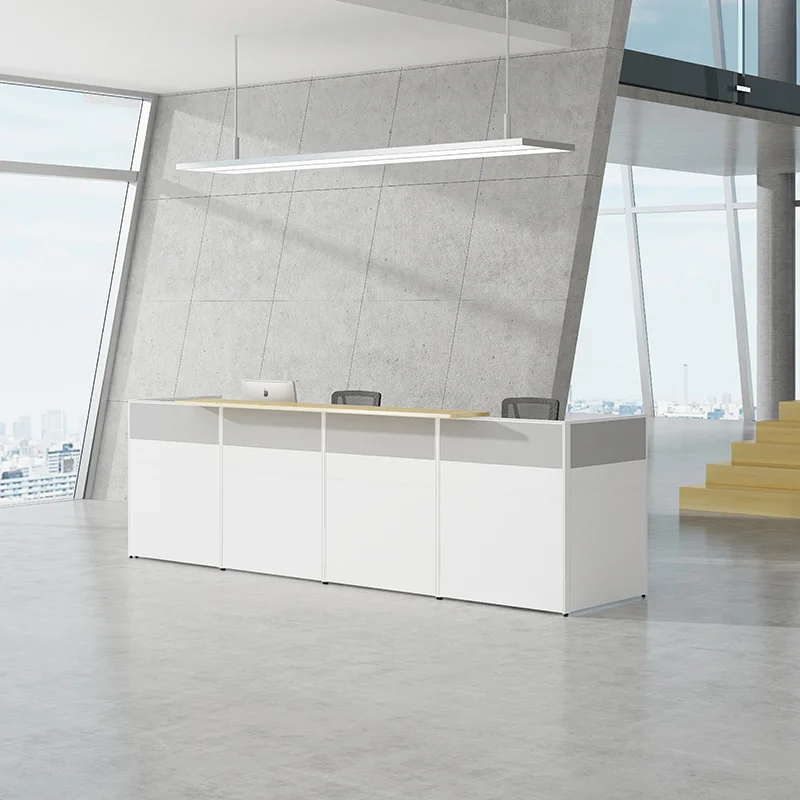 Modern Office Furniture China 4 people office desk workstation Privacy Screen office partitions table workstation