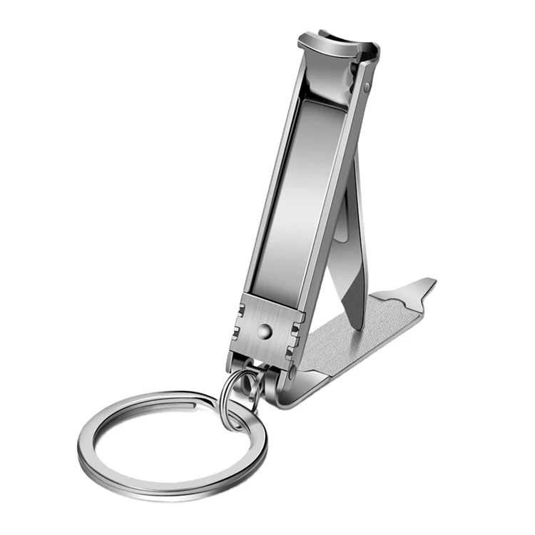 WELLFLYER NC-453 fashionable Ultra-thin flip nail clippers Multi-functional portable Germany stainless steel nail clippers