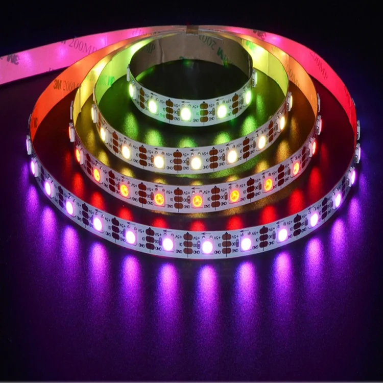 horse race running  dream color  magic  pixel full color 60LEDs / m 20W 5VDC SK6812 IC 5050 SMD RGB IC LED strips ribbon tapes