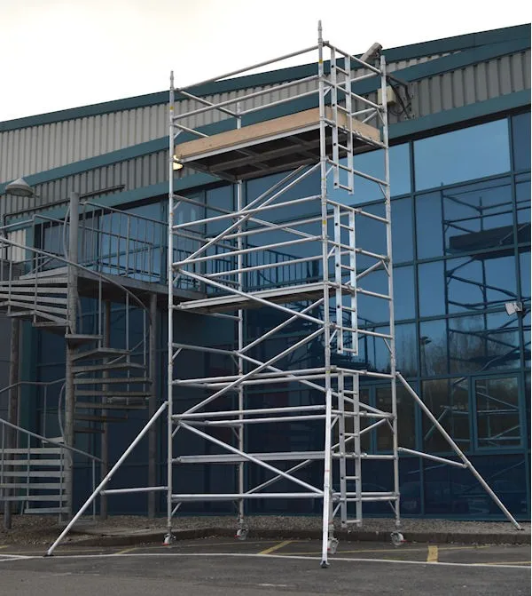 Cheap used aluminum mobile scaffold ladder tower