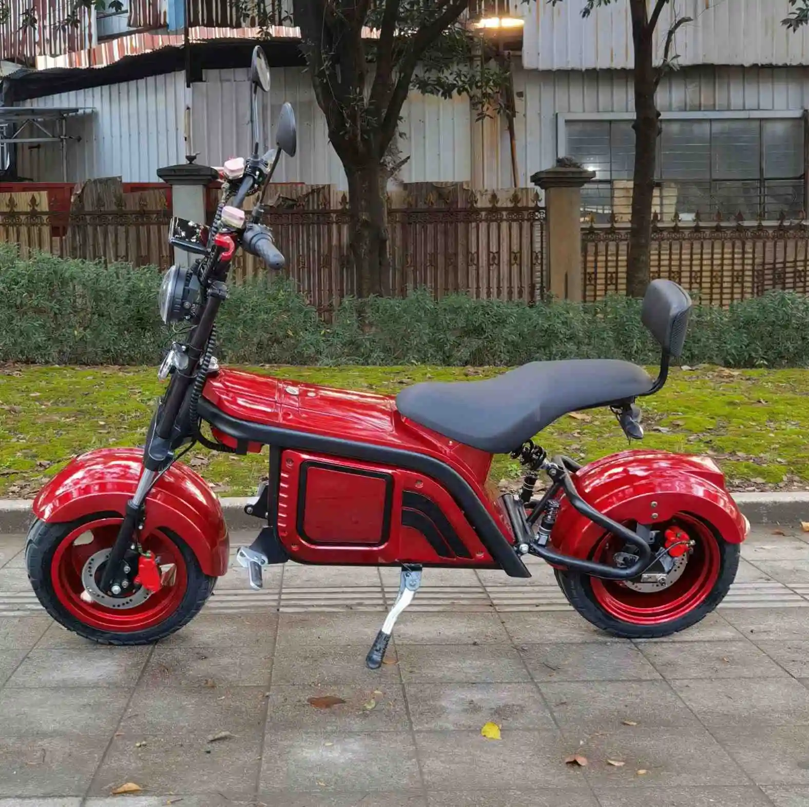 Emark EEC COC Certificate 60V 20AH Battery 2000W Big Motor Three Wheel Electric Motorcycle Scooter Tricycles Ce