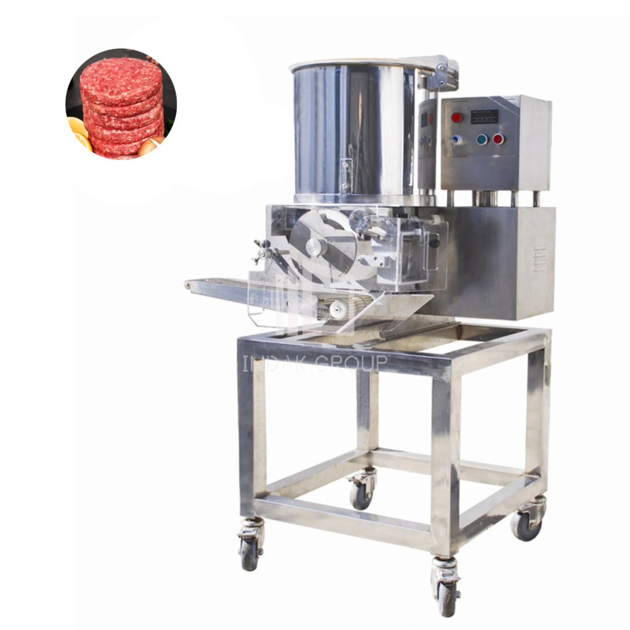 Оборудование для формовки котлет для гамбургеров