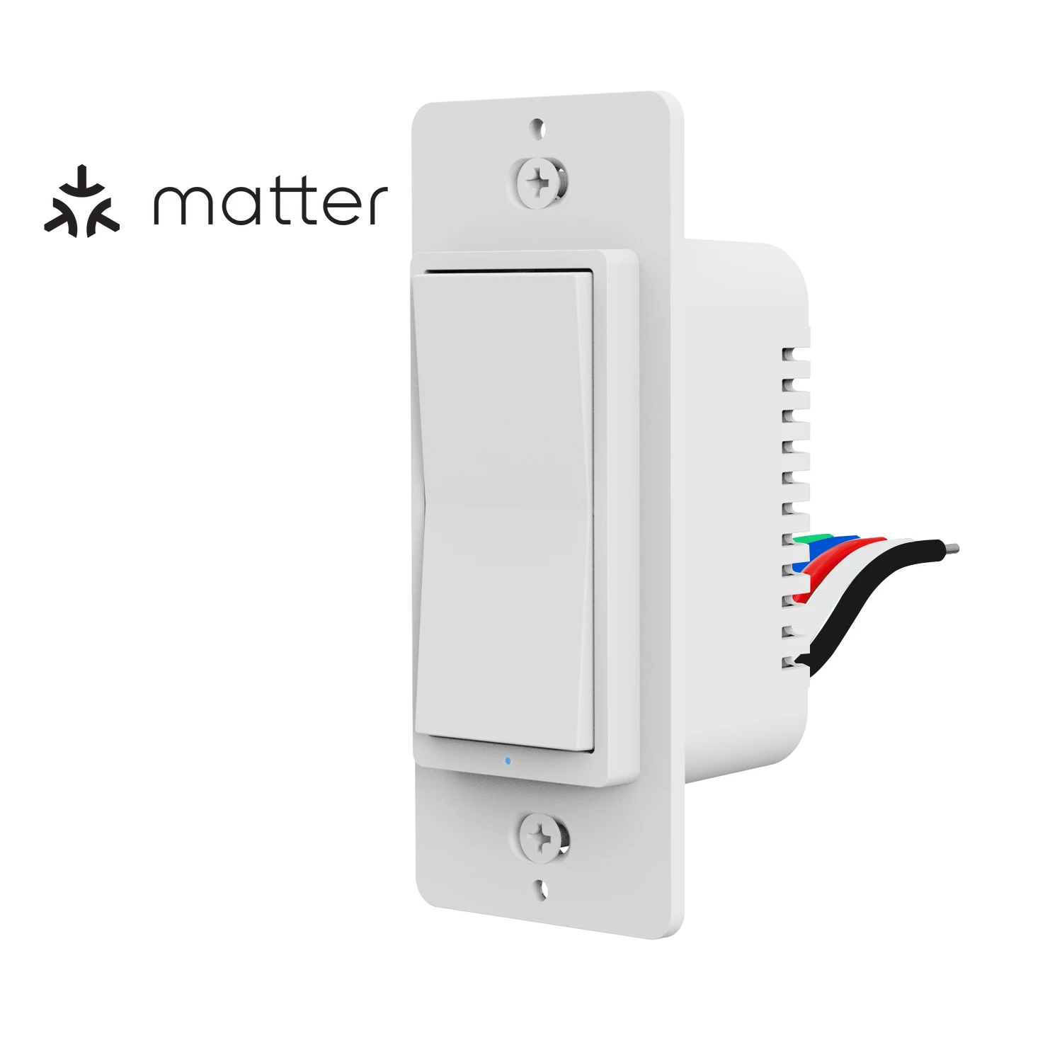 US Matter Intelligent Dimmer Light Single Pole Smart Life Control Compatible Apple Home Alexa Google Home Smart Dimmer Switch