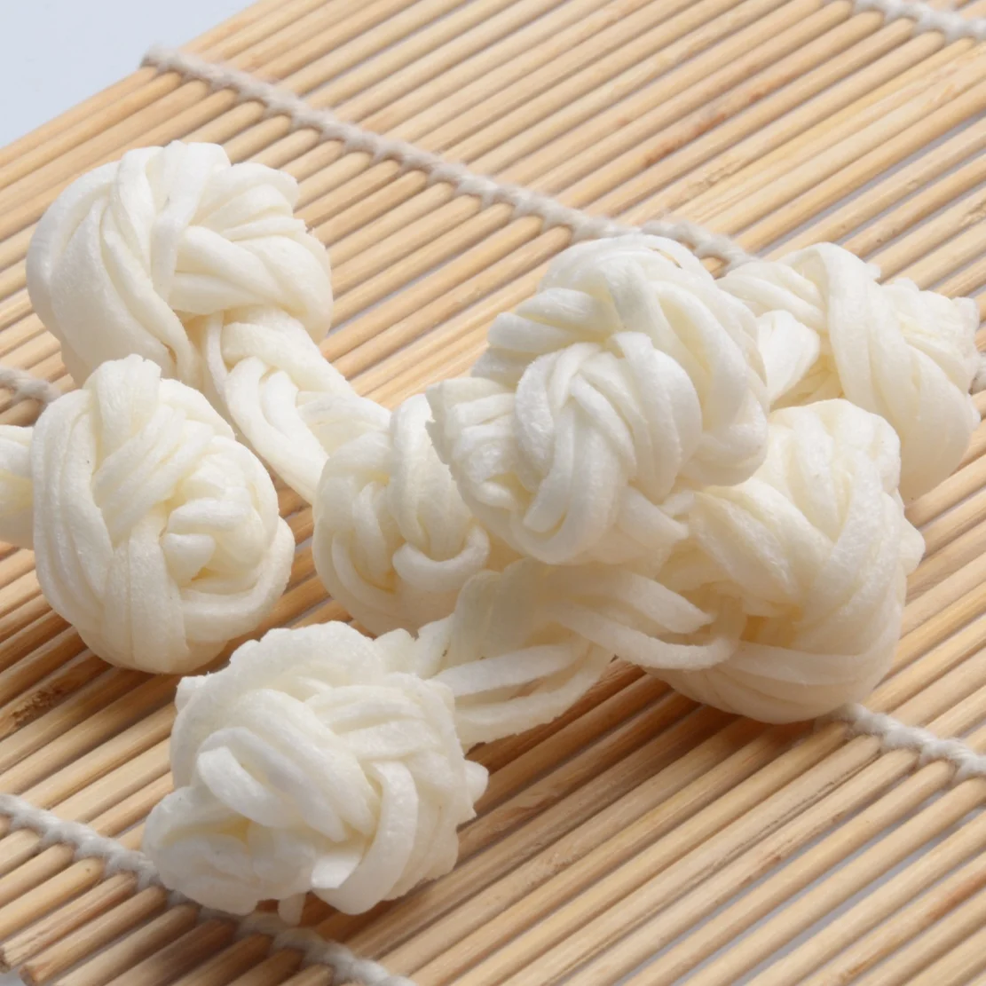 Собственный бренд натуральные лакомства для собак жевательные здоровые зубы легко усваиваемые игрушки из белой воловьей кожи сухожилия кости