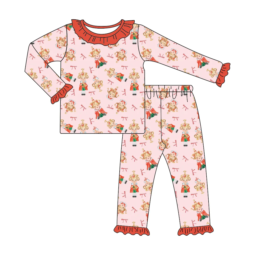 LZ2022 New design kids pajamas 0-12 years old children pajamas boys and girls kids pyjamas cotton baby pajamas set wholesale