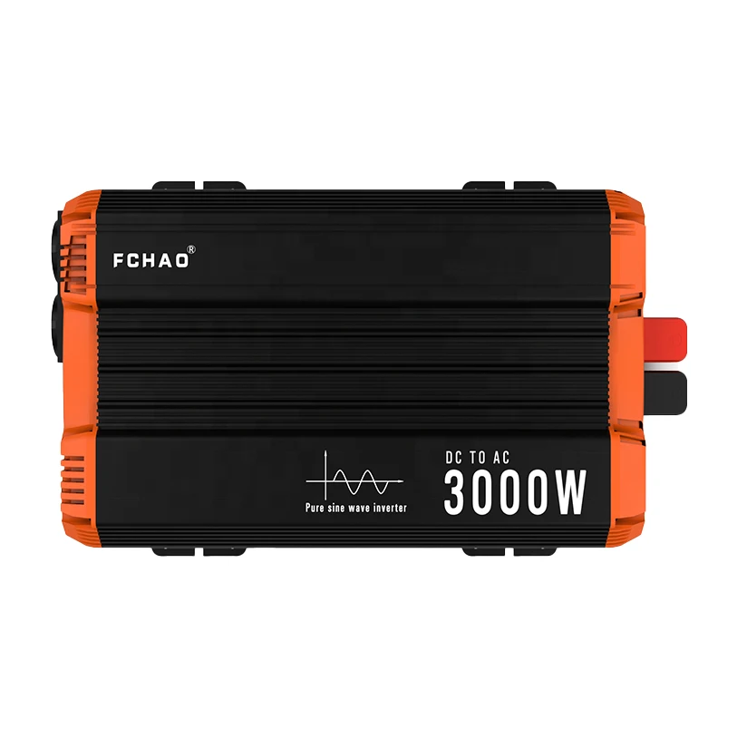 Fchao KSC-3000W-C 3kw AC/dc 12V/24V/48 В постоянного тока 220v 50hz автомобиля аккумуляторной батареи с немодулированным синусоидальным сигналом солнечные инверторы и конвертеры