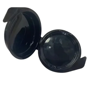 Black Color 63mm Blister Tray Round Clamshell Plastic Package Thailand Factory Direct Sale Powder Plastic Package