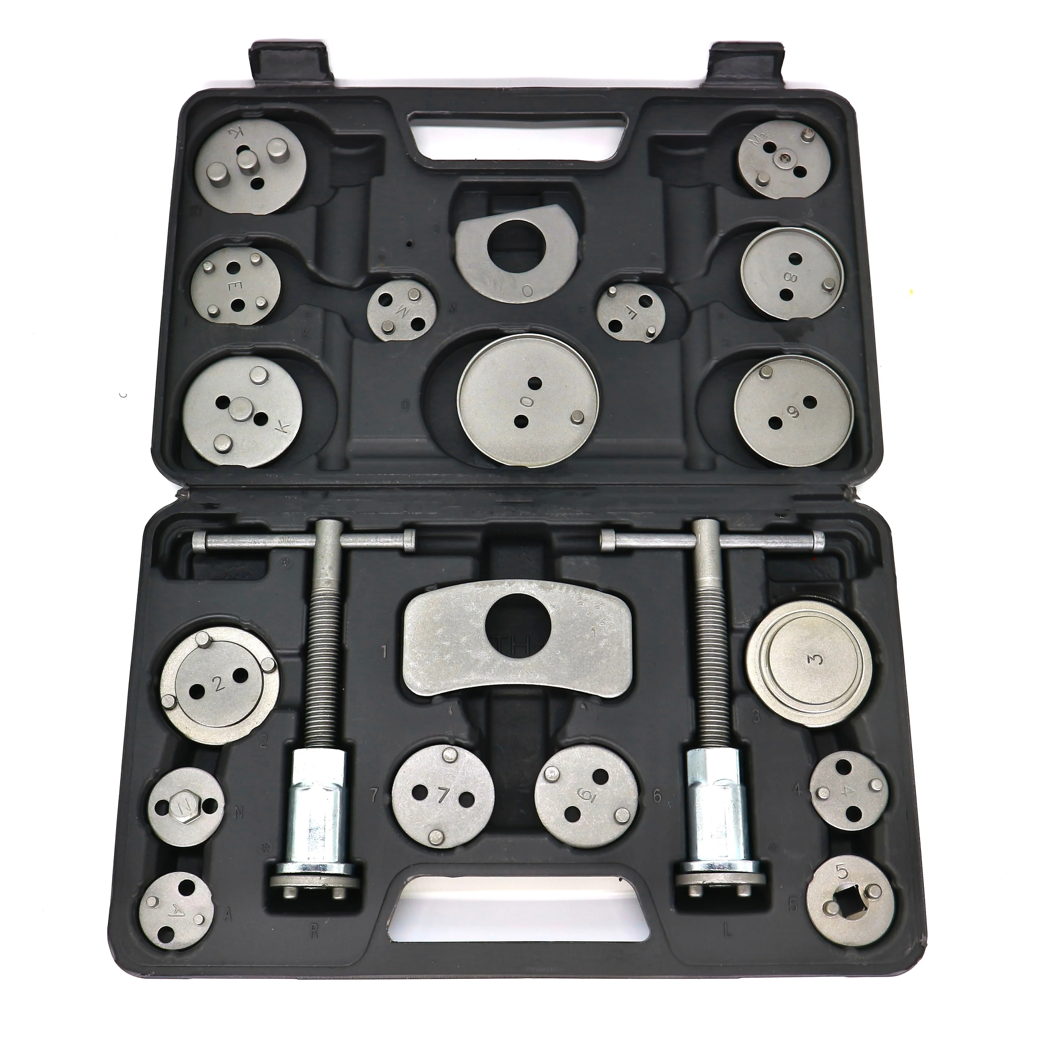 21pcs/set Universal Disc Brake Caliper & Rotors Piston Kit, Auto Wind Back Hand Tool, for Brake Pad for Cars Trucks