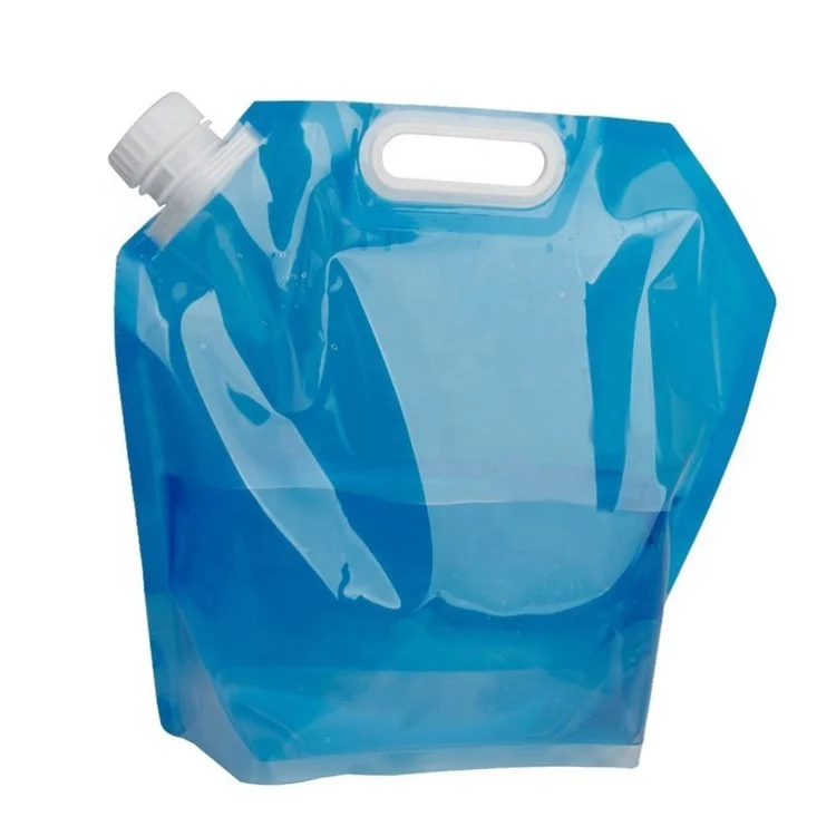 10 Liter Premium Collapsible No-Leak Freezable Foldable Water Container Bag