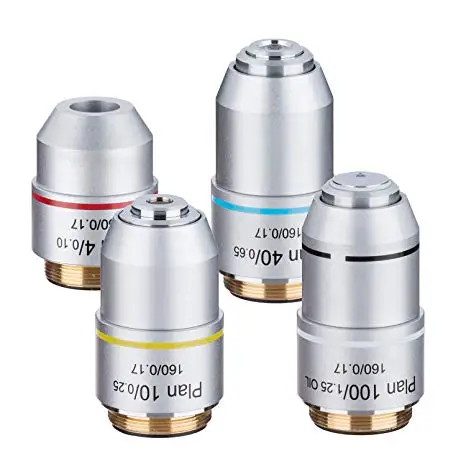NP-OL-P    Biological Microscope Plan Objective lens Set