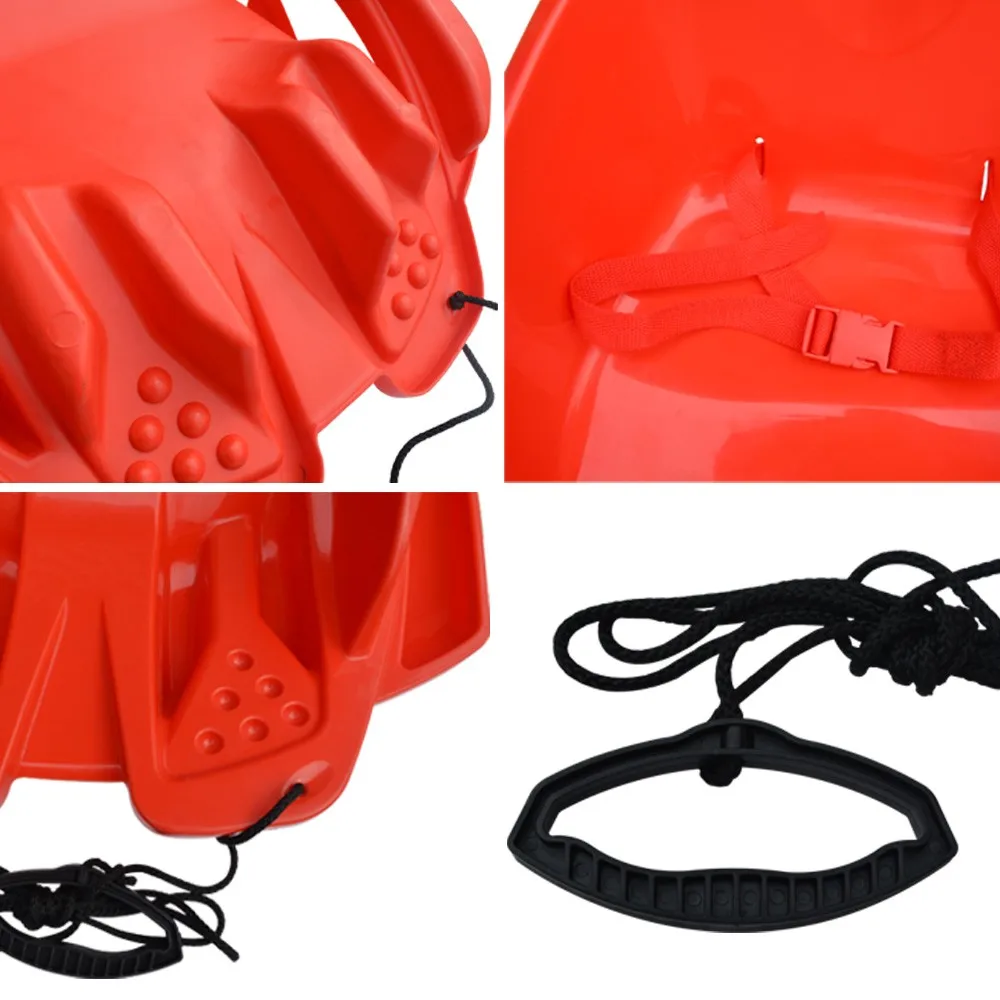 New Winter Sport Snow Baby mini Toboggan Sled, Kids Outdoor Fun Sports Sledding Child-Sized Toboggan