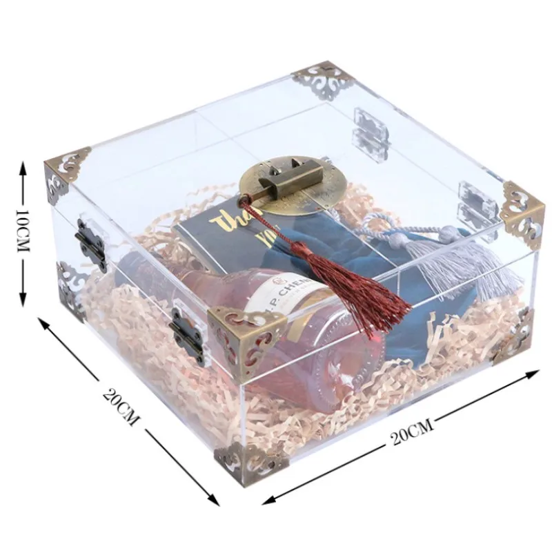 Factory Clear Acrylic Gift Packaging Box