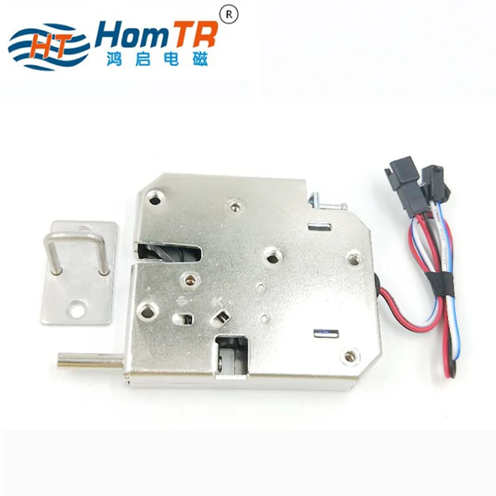Электрический металлический замок HomTR соленоид 12 В смарт-замки без ключа для торговых автоматов в
