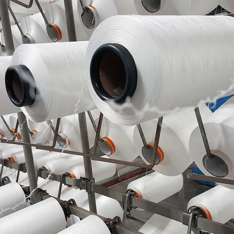 China manufacturer 150D 48F 100% spun Polyester DTY Yarn dull polyesteryarn dty 100/36