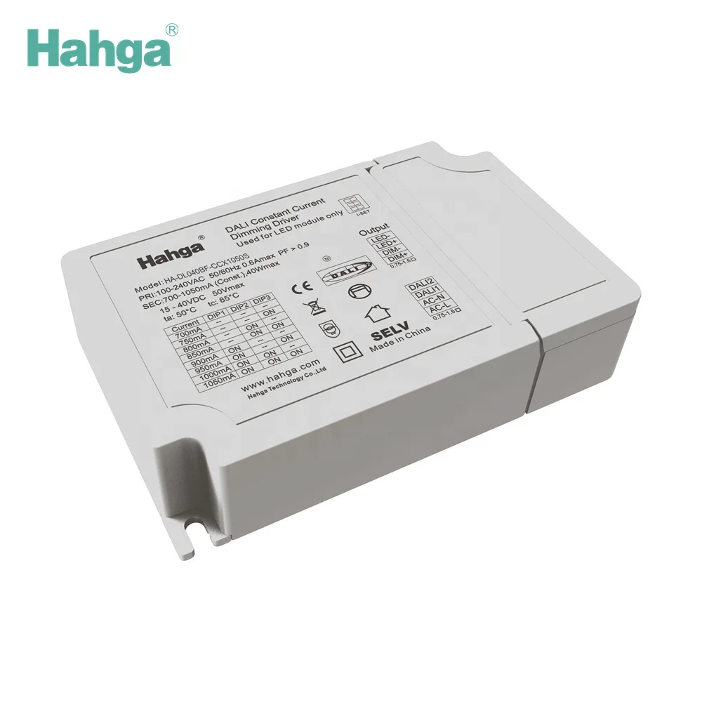 DALI dinmmable led driver 20W indoor Rail light power supply Low MOQ OEM&ODM acceptable open frame led driver