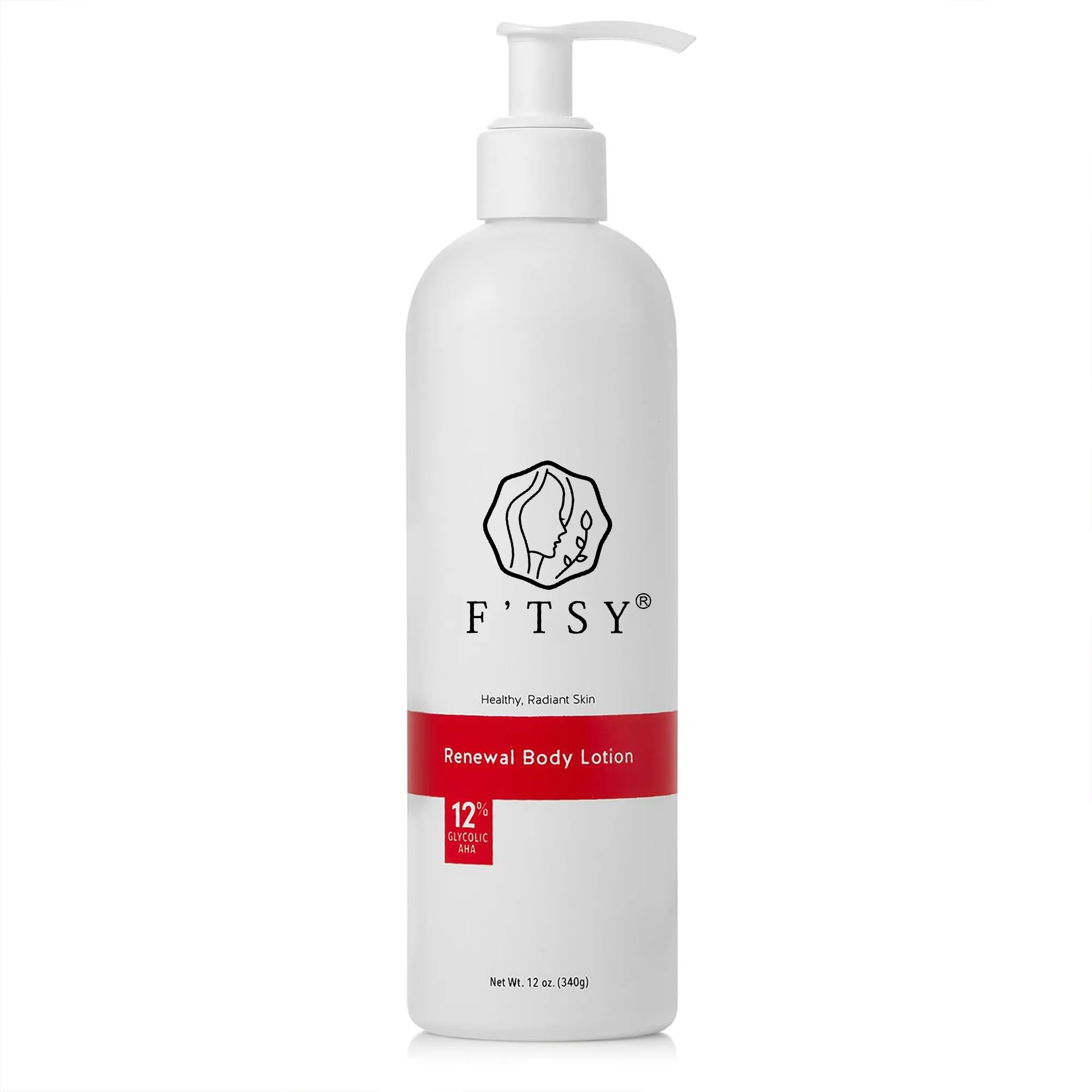 OEM Factory Lightening Moisturizing AHA Body Lotion Milk Glycolic Acid Body Lotion For Black Skin