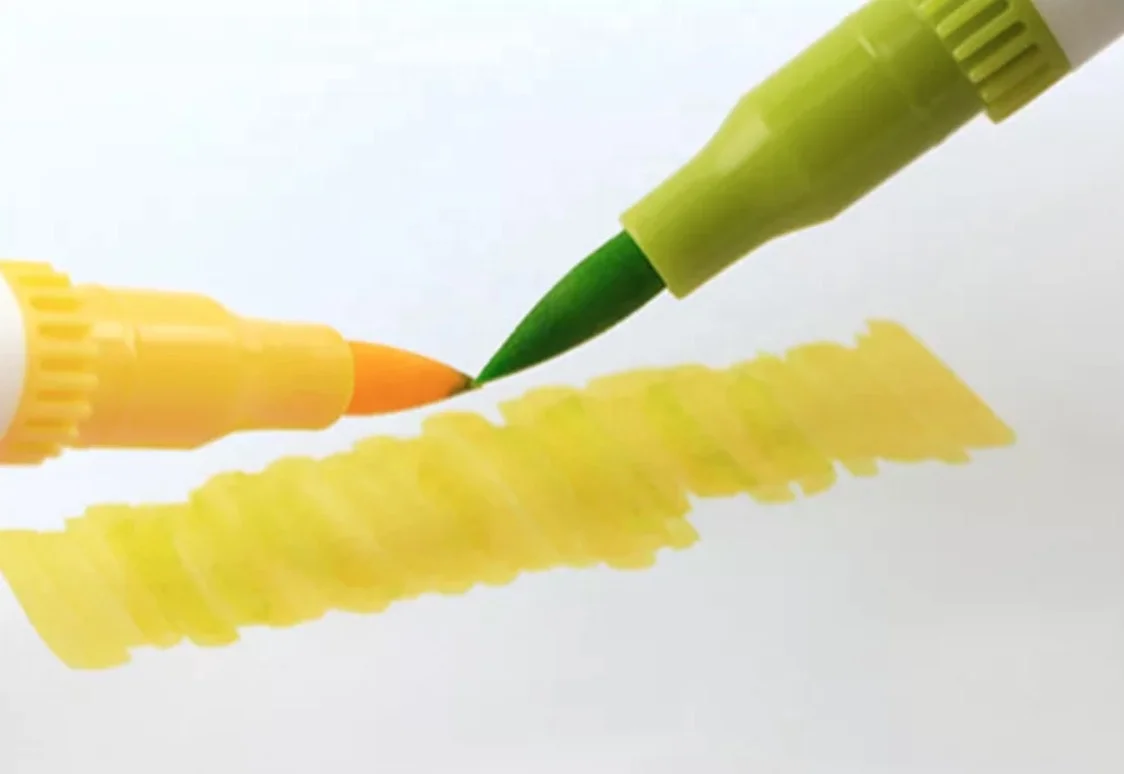 Handle Aquarelle Dual Tip Brush & Fine Pen Set Water Color Brush Pen