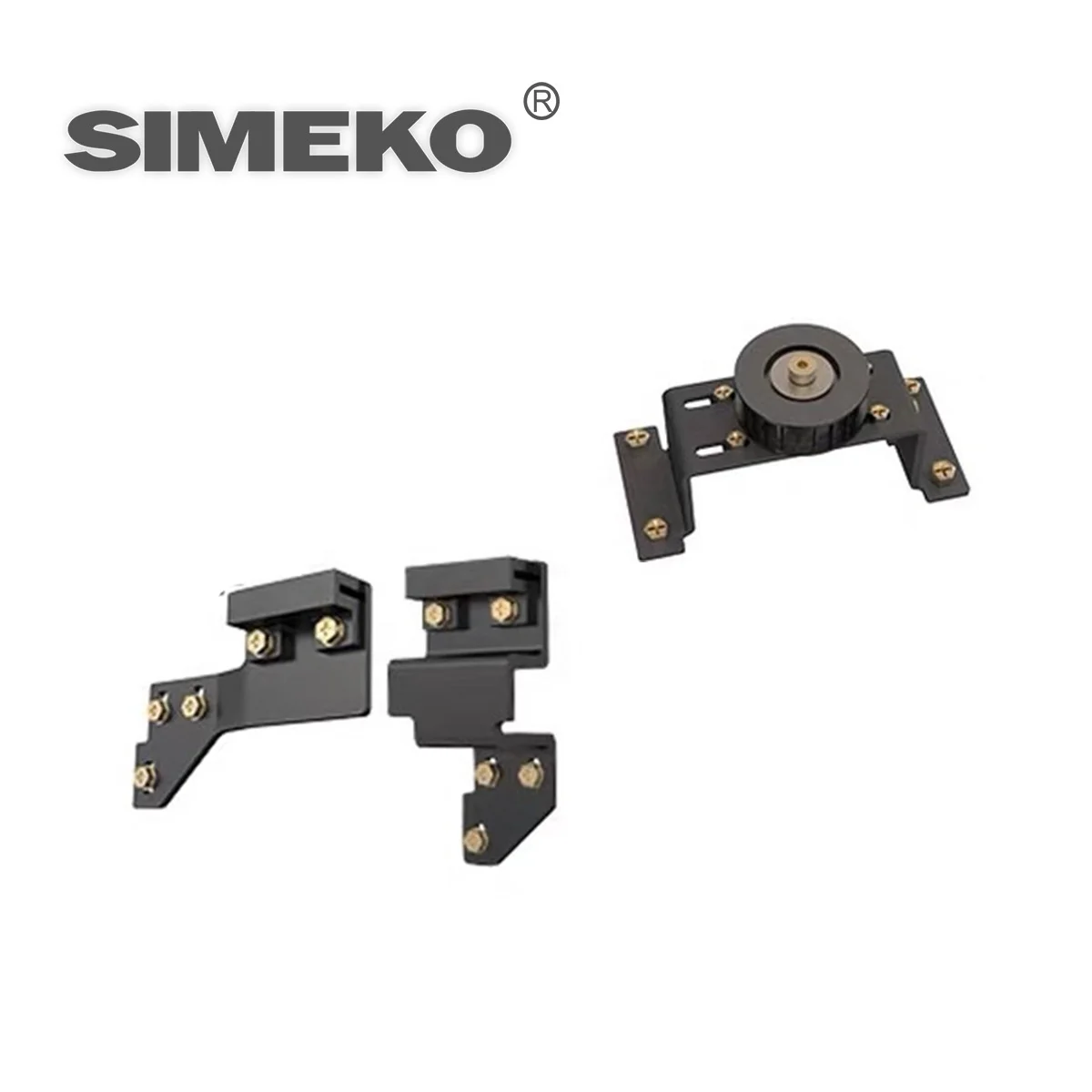 motor microwave control  SK-7002 glass  automatic slidingdoor system with safety silent