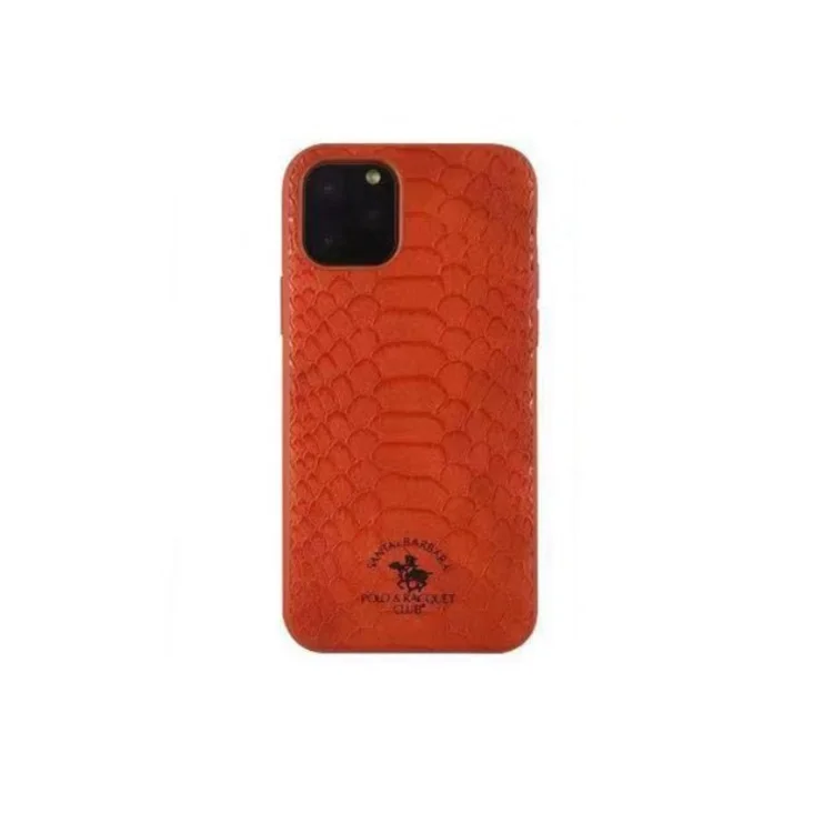 POLO Original Knight Series Leather Case For iPhone 11 12 13 14 Pro Max Snake Texture Phone Case for iPhone 14 Pro