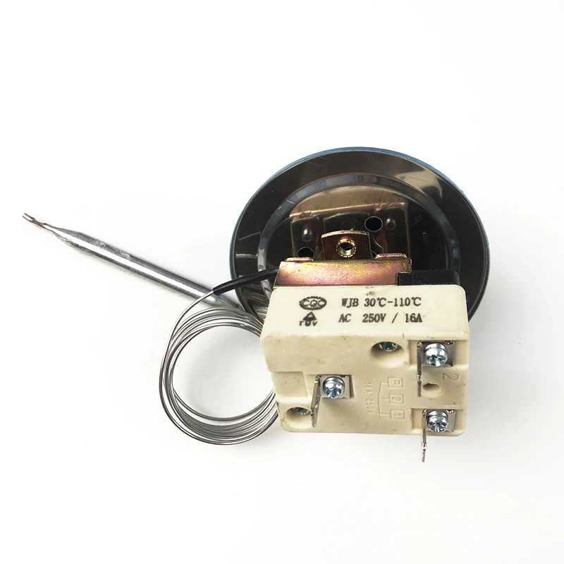 The oven adjustable temperature measurement 50-250 degree accurate capillary thermostat