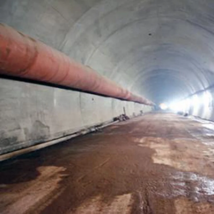 EN13501 fire resistance tunneling plastic tube ventilation