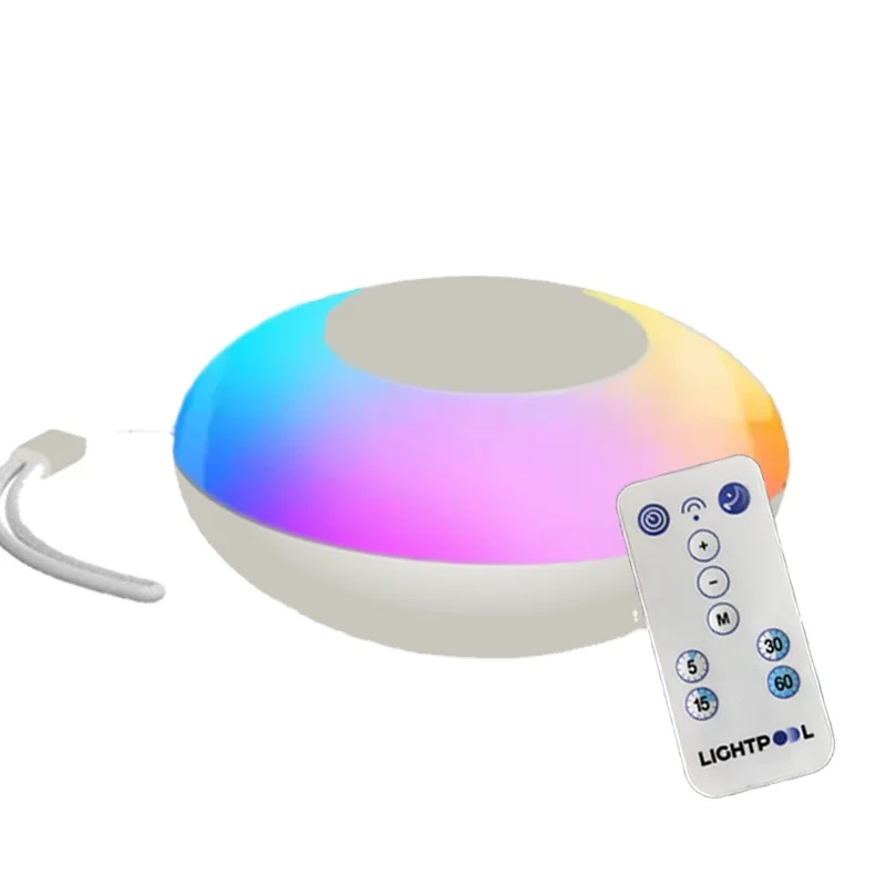 
Перезаряжаемый сенсорный светодиодный ночник, меняющий цвет с пультом дистанционного управления 