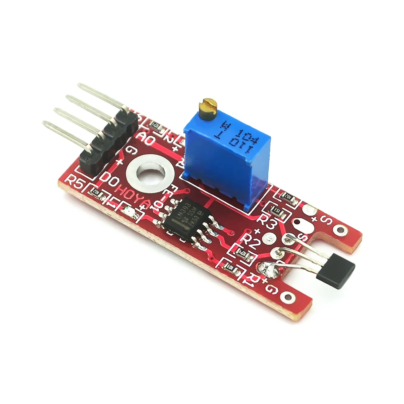 Linear magnetic Hall sensor KY-024 is suitable for use