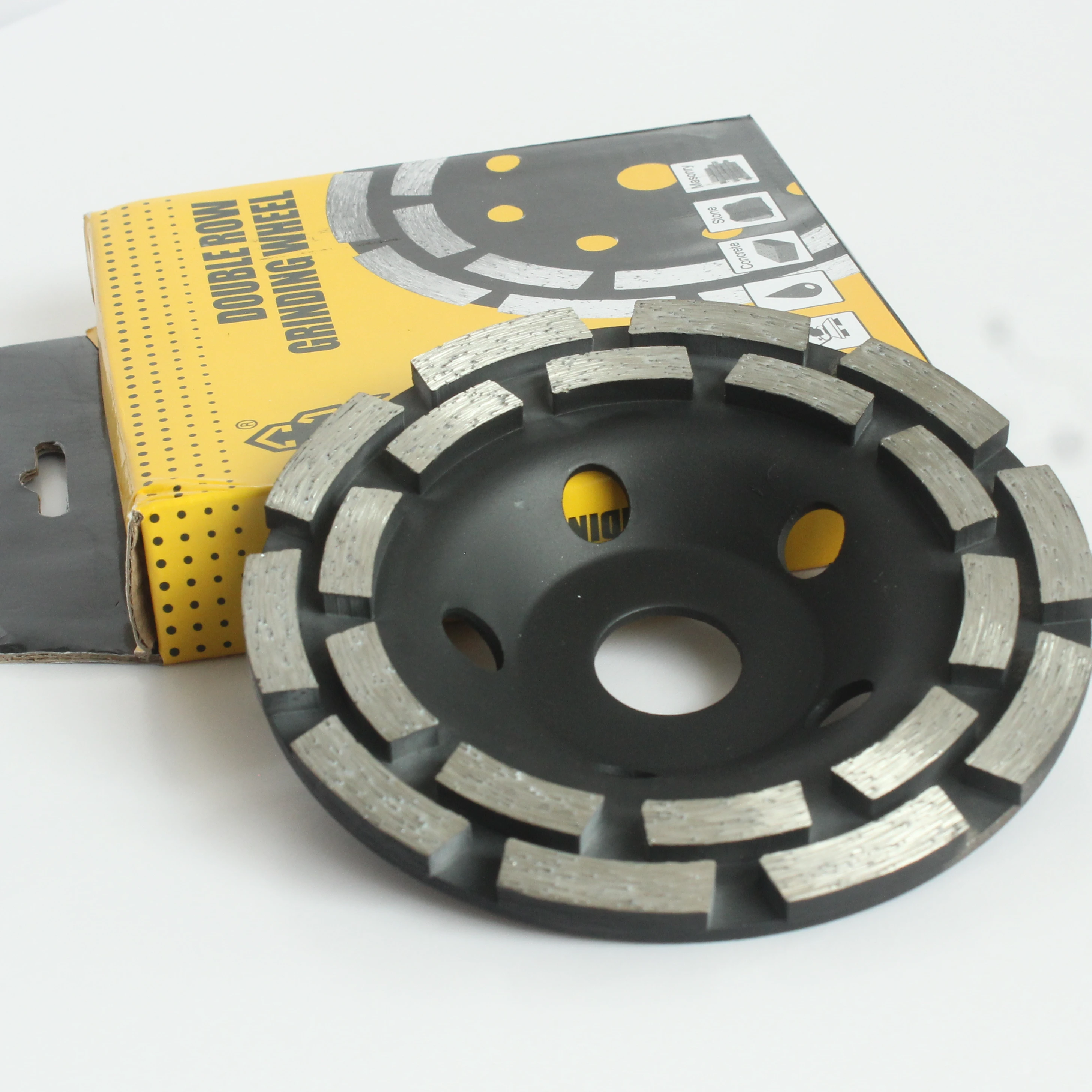 DELUN High Speed 100 mm Hot Sale Durable Diamond Metal Polishing Aluminum Oxide Grinding Discs 4 Inch For Grinder