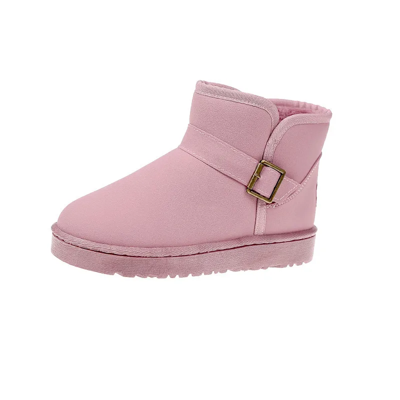 2021 Hot sale wholesale kids winter snow girls ankle boots for children