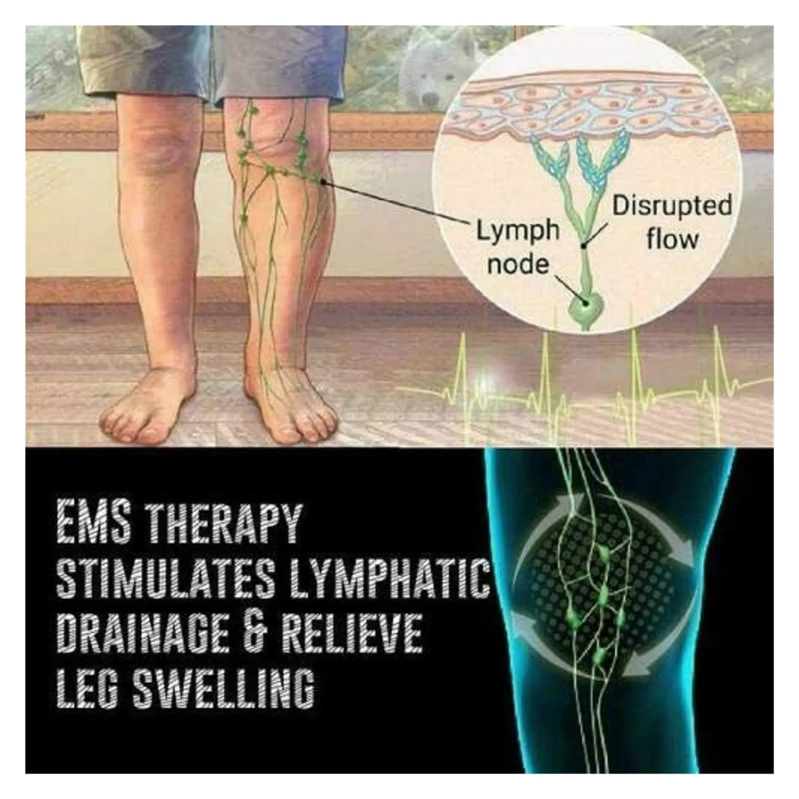 Hot Products TENS Massage Pad Feet Muscle Stimulator Massage Mat Electric Vibrating EMS Electric Foot Massager