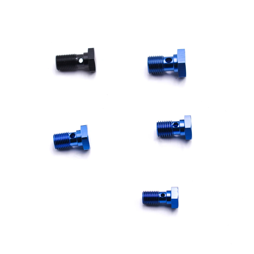 China wholesale Aluminum Hollow Banjo Hex Head Bolts Banjo Brake Fittings Steel