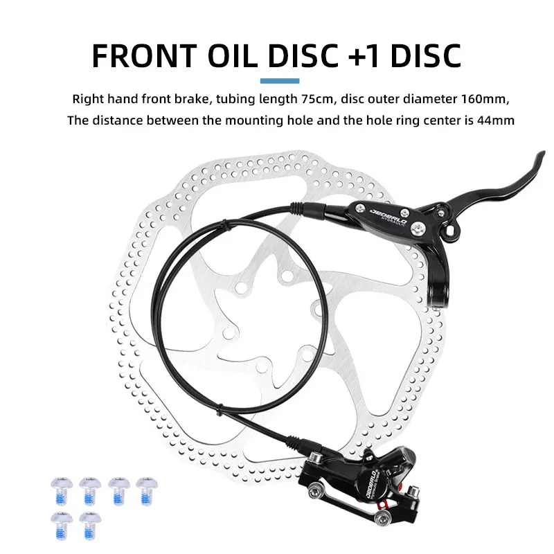 2022 New Bike Racing Bike Parts Road Bicycle Dual Disc Oil Brakes Bike Disc Brake Hydraulic