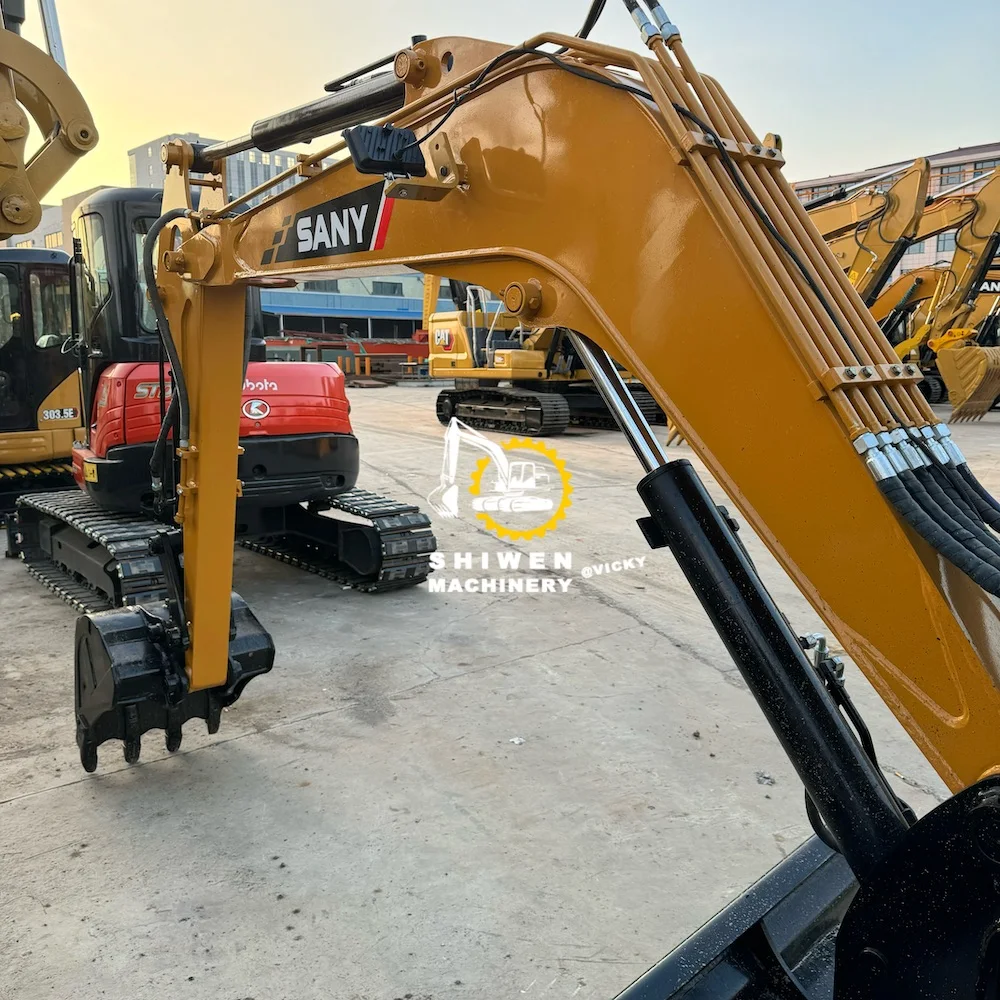 Used Sany35 excavator price low SANY35 SANY26 SANY16 SANY55 SANY60 SANY75 SANY95 mini excavator side swing on sale
