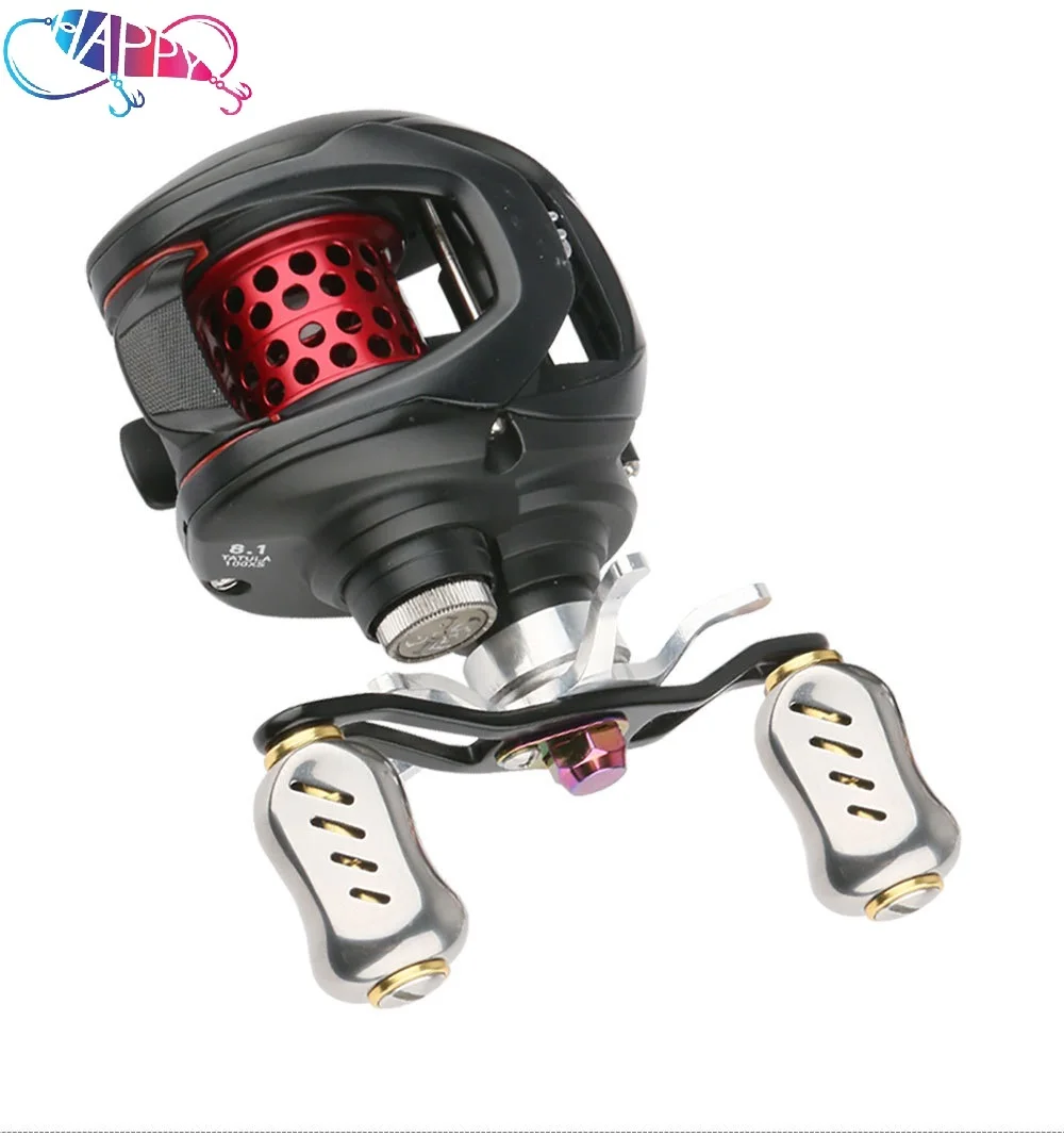 Wholesale 2pcs/box fishing reel rock knob metal Retrofit Stainless steel fishing gear accessories fishing reel handle knobs