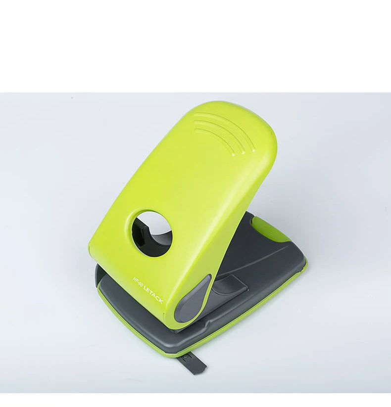 Factory Wholesale Low Price A4 Paper Puncher 2 Holes Stationery Punch High Quality Punch for Paper Crafts Green