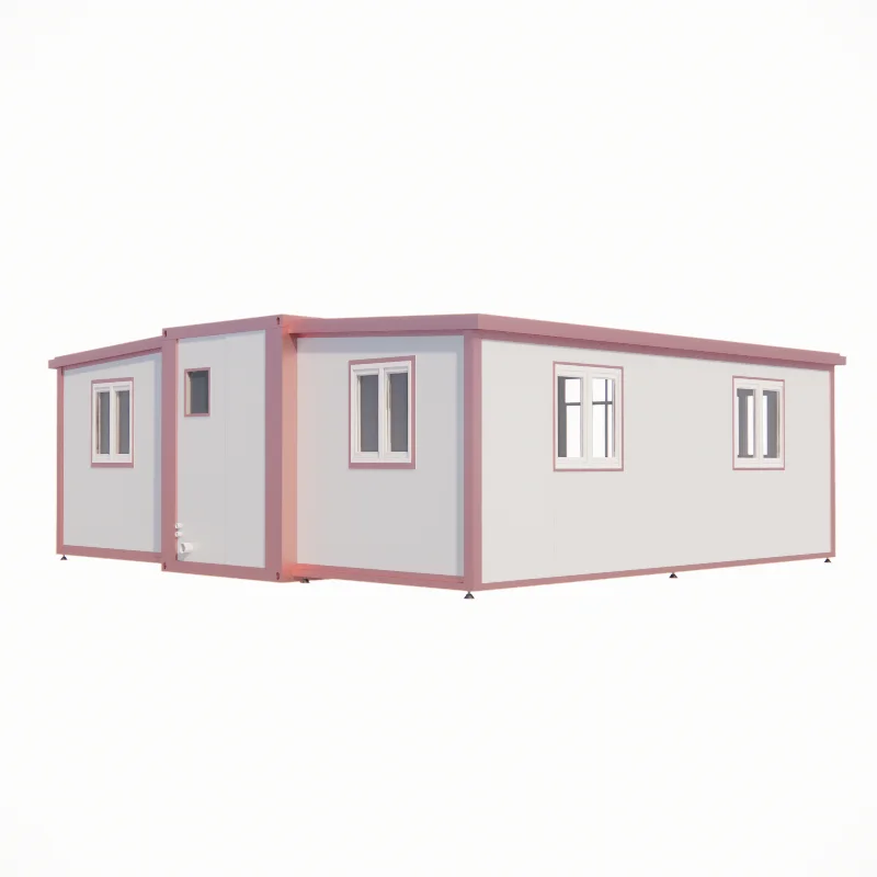 Fast Build Modular Prefabricated Portable Container House 20FT Expandable Container House