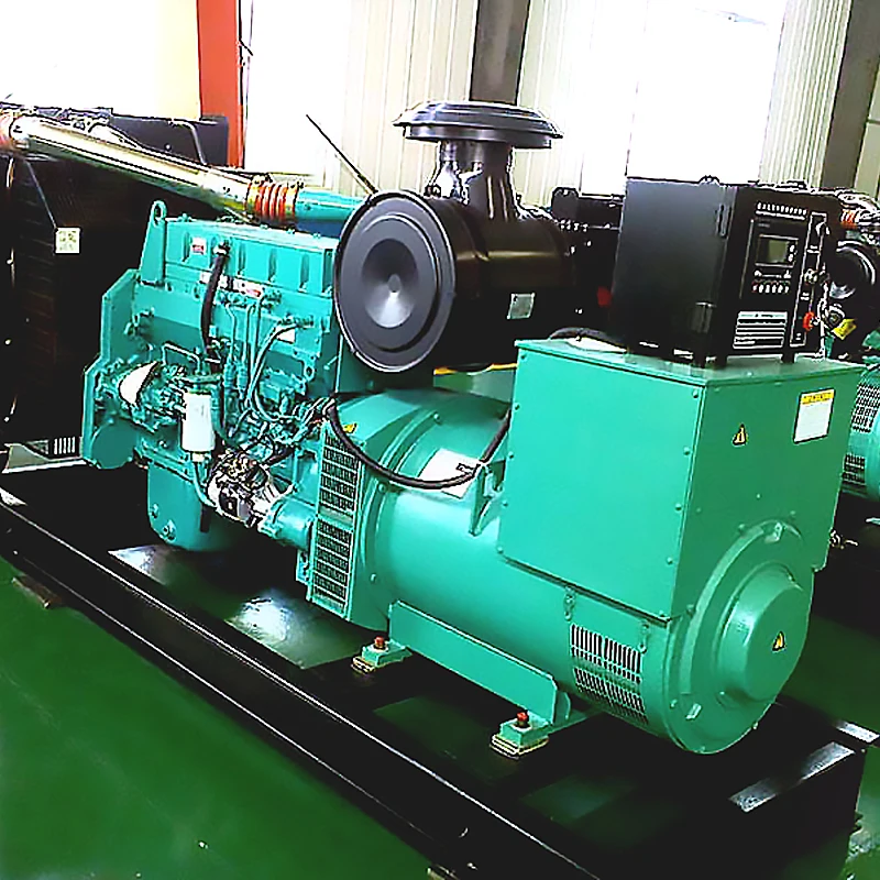 Standby power Diesel Generator Set 400kw 500kva Open Frame Brushless 100% Copper Alternator genset for Farm Medical Industry