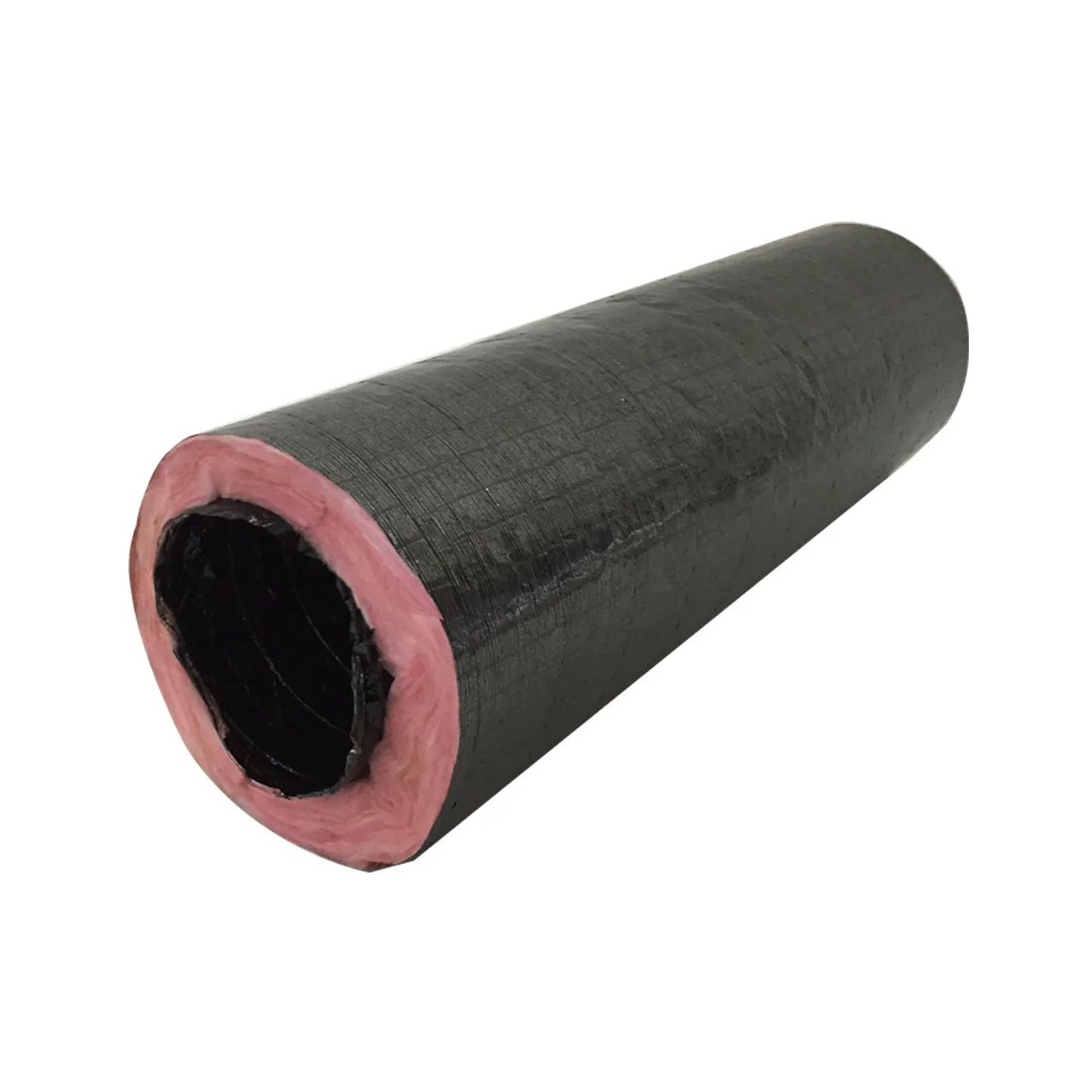 100mm 300mm Diameter Aluminum Foil faced fiberglass duct insulation HVAC insulated flexible duct
