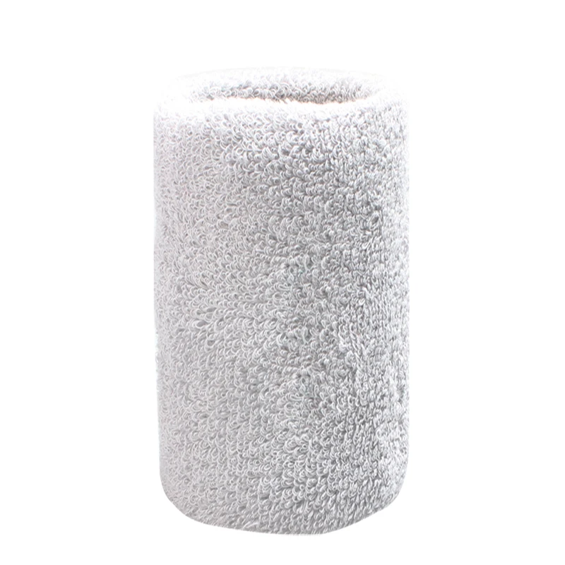 Sports Sweatband Cotton Terry Cloth Wrist Sweat Bands Tennis Fitness Basketball Wristband Wrist Support Protector