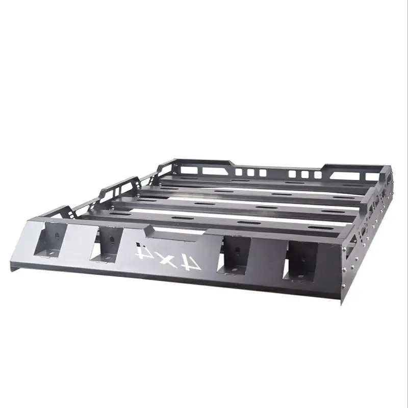 4x4 off-road vehicle roof rack with thick iron material anti-rust painting process for car pickup SUV