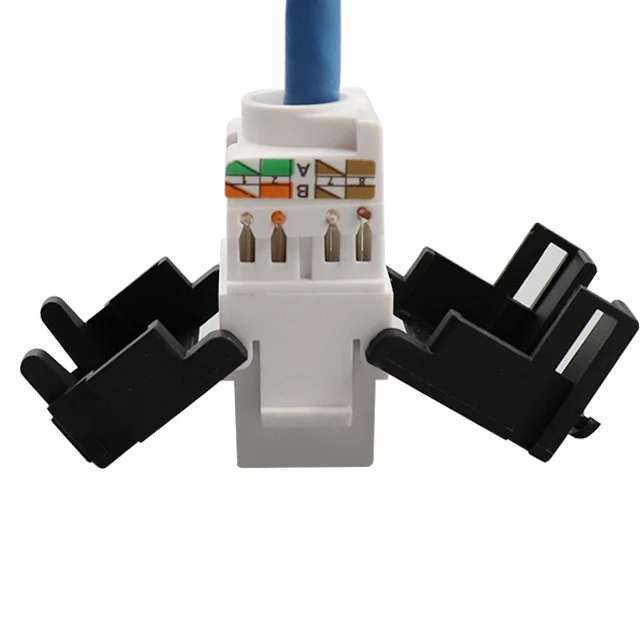 Type Cat6 Toolless Quick Connect French Legrand Utp Rj45 Keystone Jack