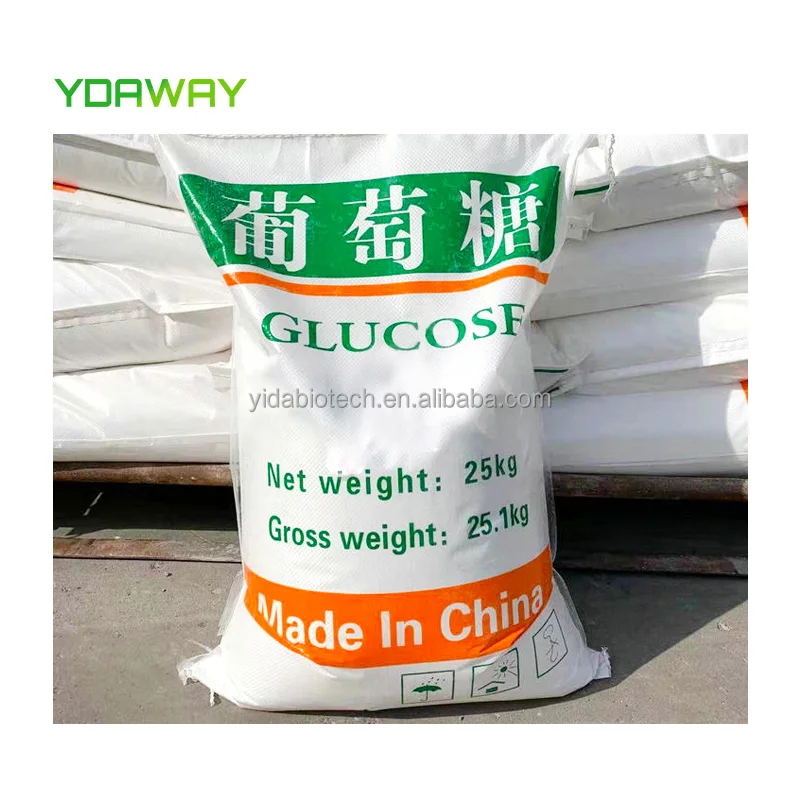 Suguar sweetener CAS No. 50-99-7 glucose dextrose monohydrate anhydrous food grade white powder 99.5%