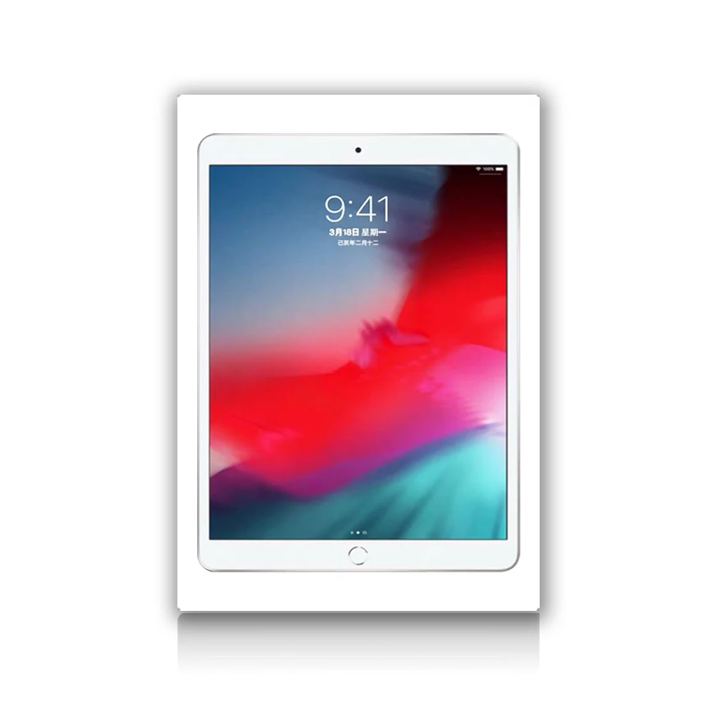 5V2A Fast Charging With Power Adapter Tablet Iron Wall Mount For 10.2/10.5 Inch iPad Anti-Theft Controllable Charging In Office