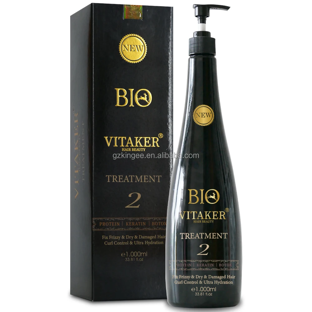 2022 New Formula Smoothing Straightening Bio Keratin Treatment for Extremely Dry Frizzy Dry Hair Salon Hair Care Set 1L
