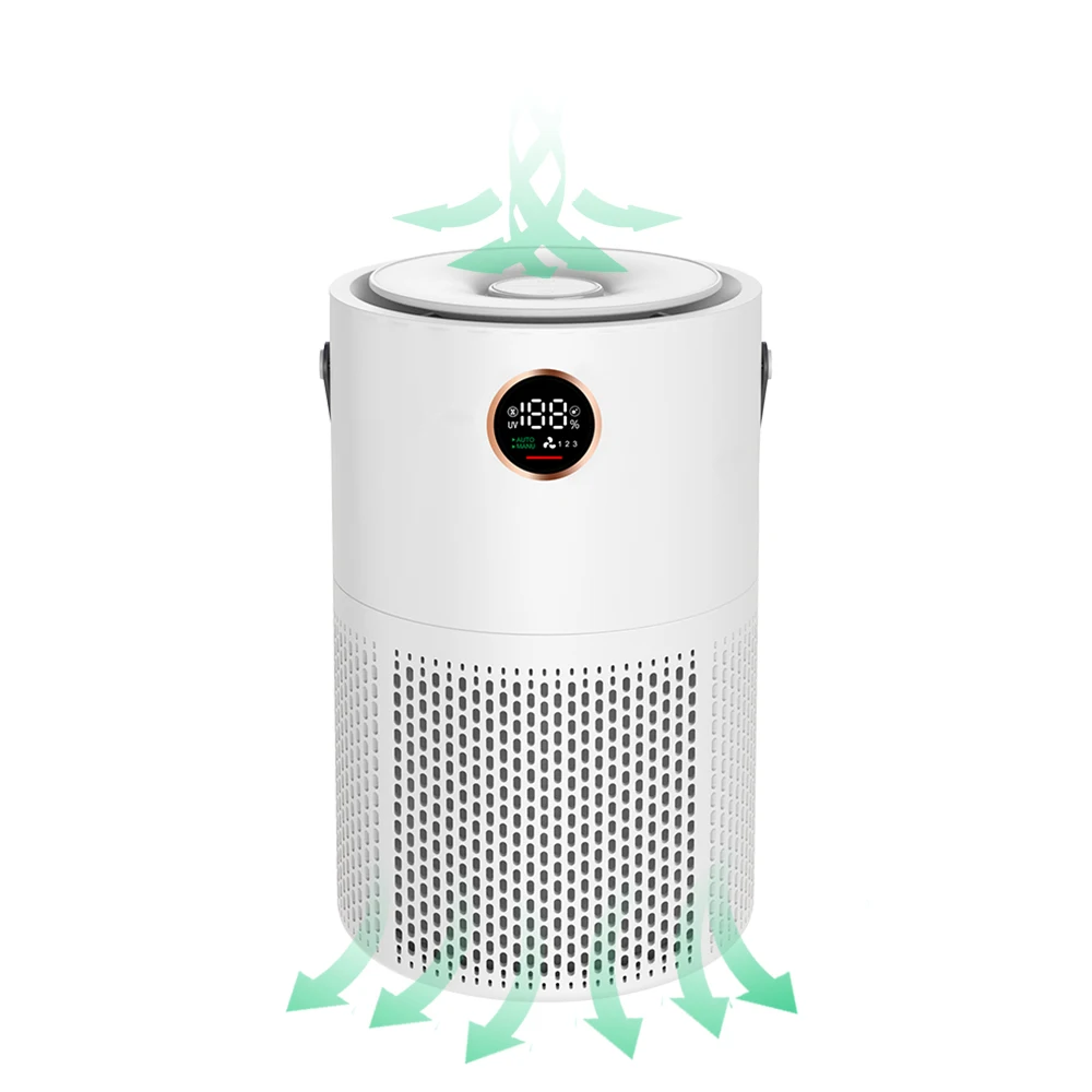 Auto Smart HEPA Small Personal Desktop H13 Mini Portable Air Purifier
