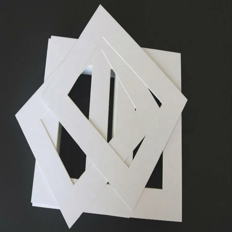 paper craft passepartout  photo mat board art supply mount board