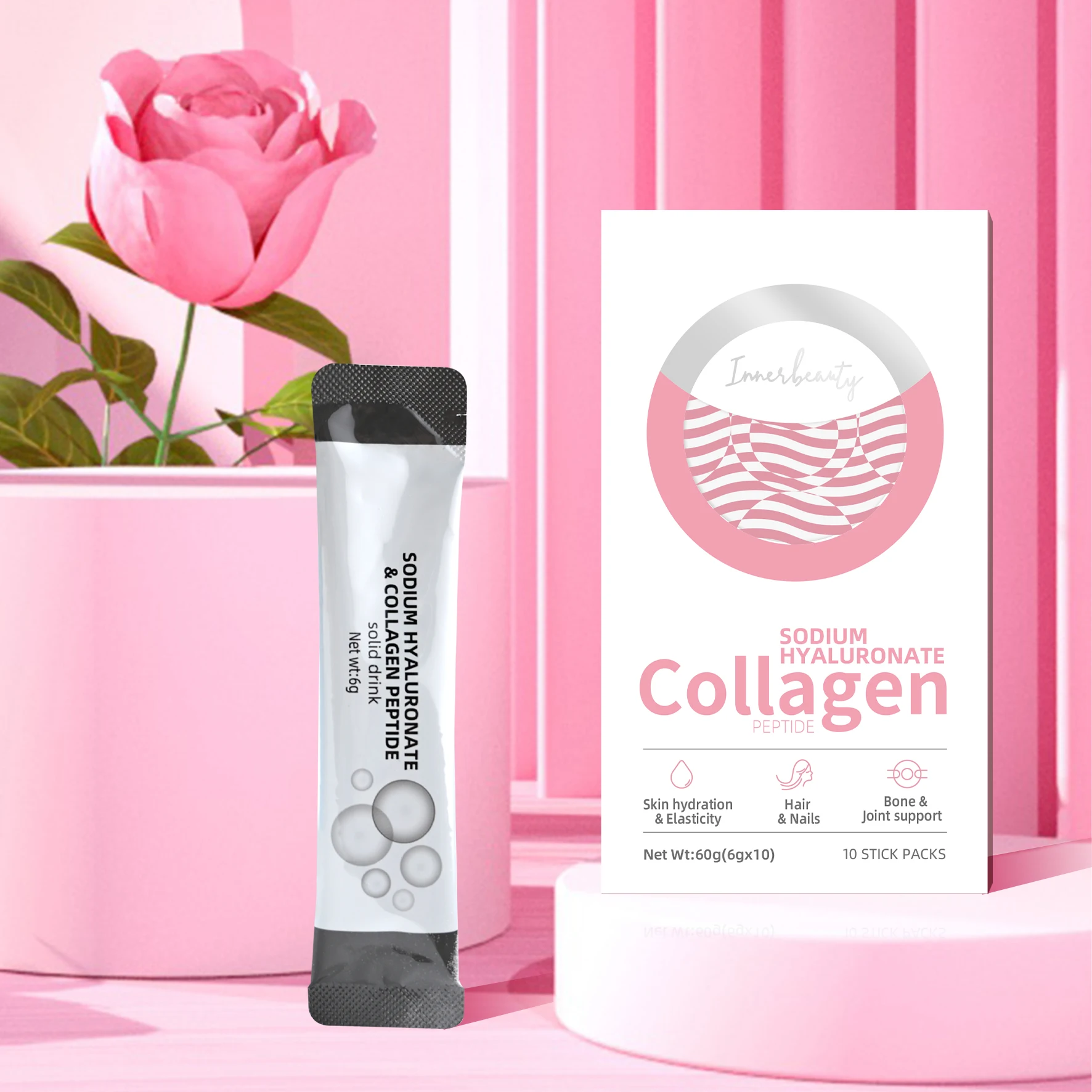 Skin moisturizing supplements beauty collagen peptide collagen powder oem skin beauty supplement anti-aging