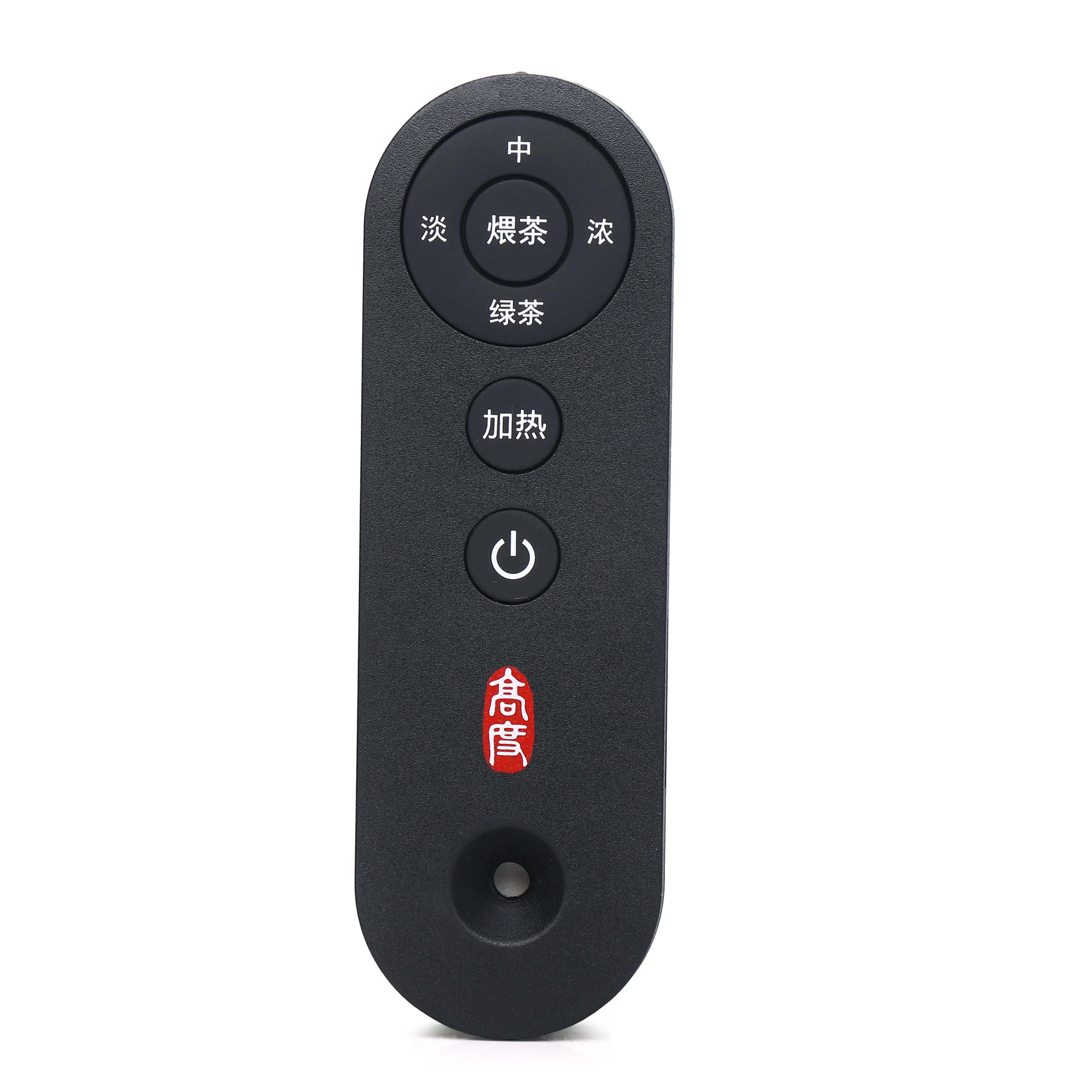 fashion OEM customized candle light remote control black cover 7 buttons remote with CR2025 battery design