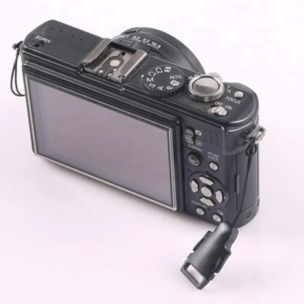 2PCS Connector Camera 1.2cm Quick Release Buckle Kit Neck Strap Adapter QD Loops Eyelet Sling Belt Safety