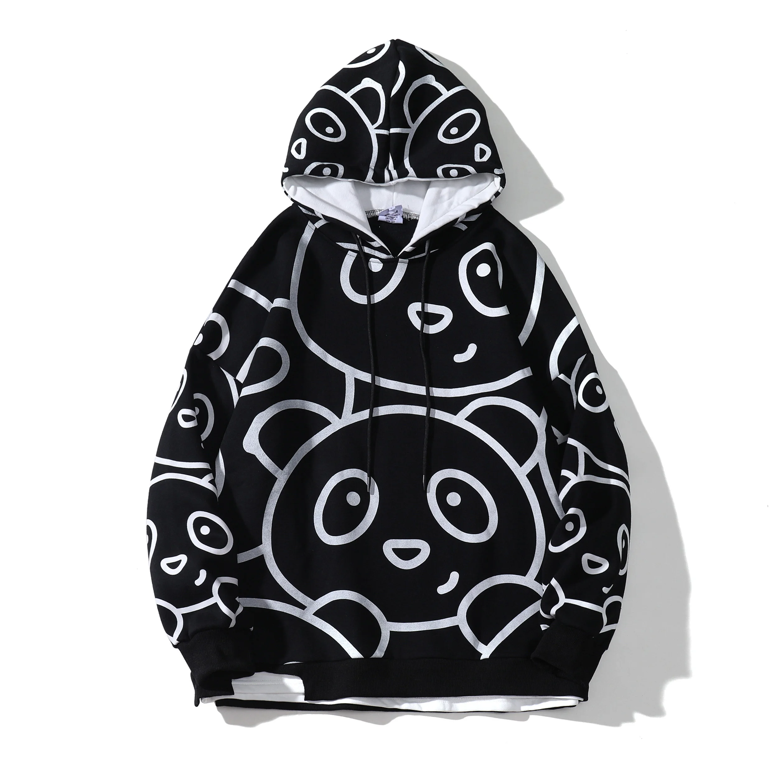 2021 Custom logo high quality New hoodies 280gsm plain white pullover 100% cotton  hoodies for men